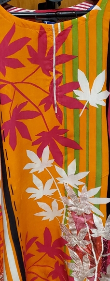 Vivacious Fun Kurta and Shawl - Picture 3 of 3